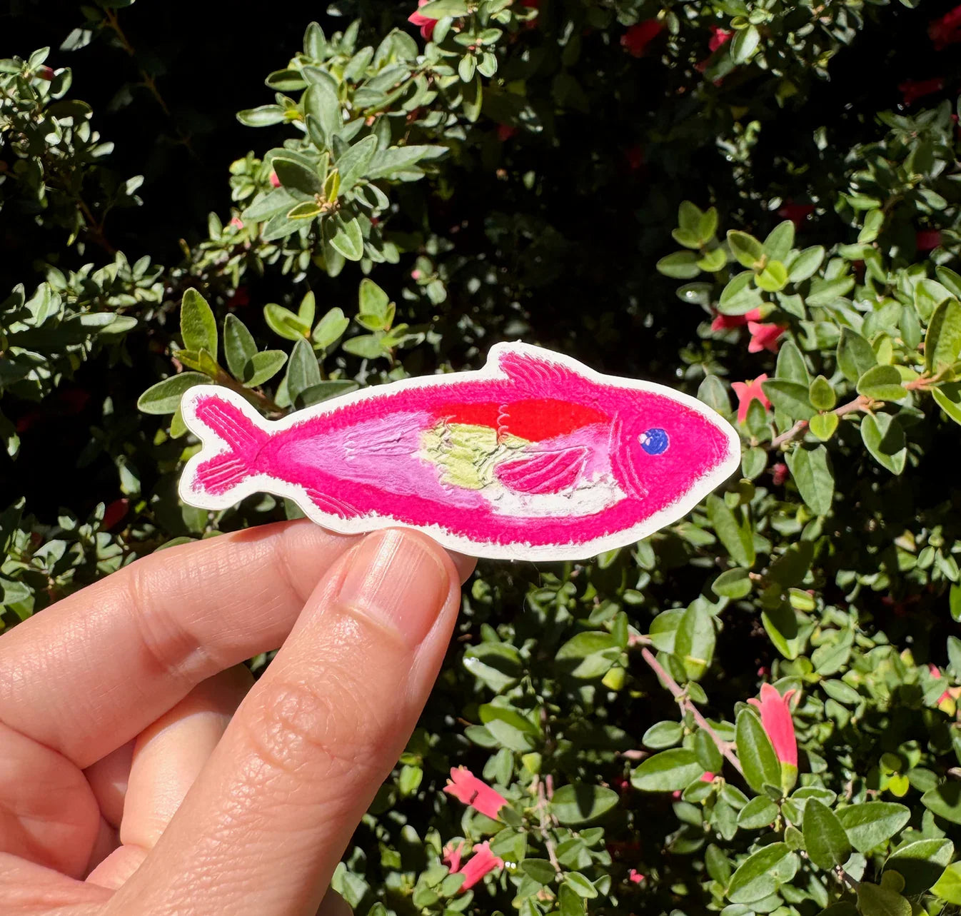 trendy sardine sticker