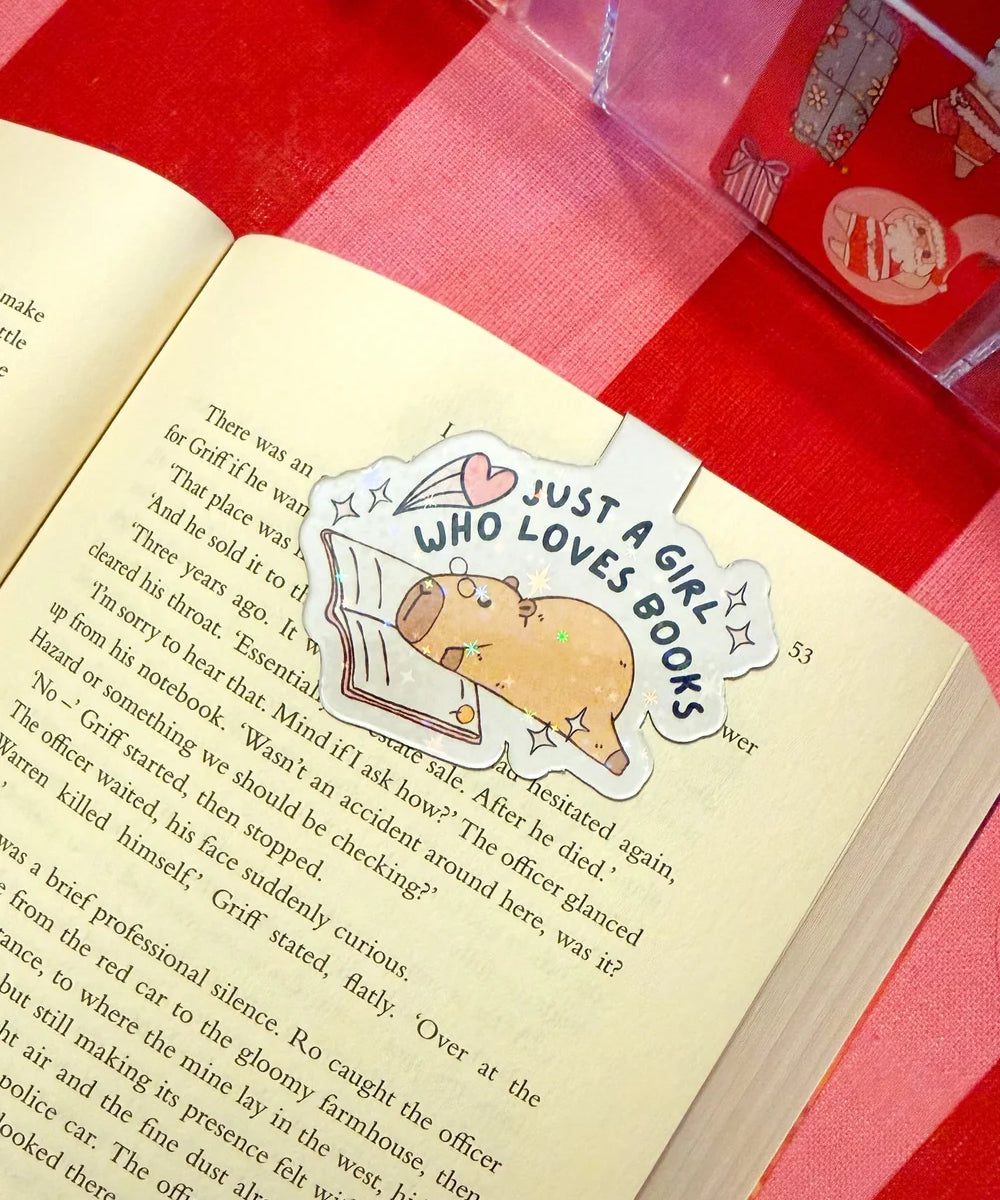 just a girl who loves books read & snap bookmark