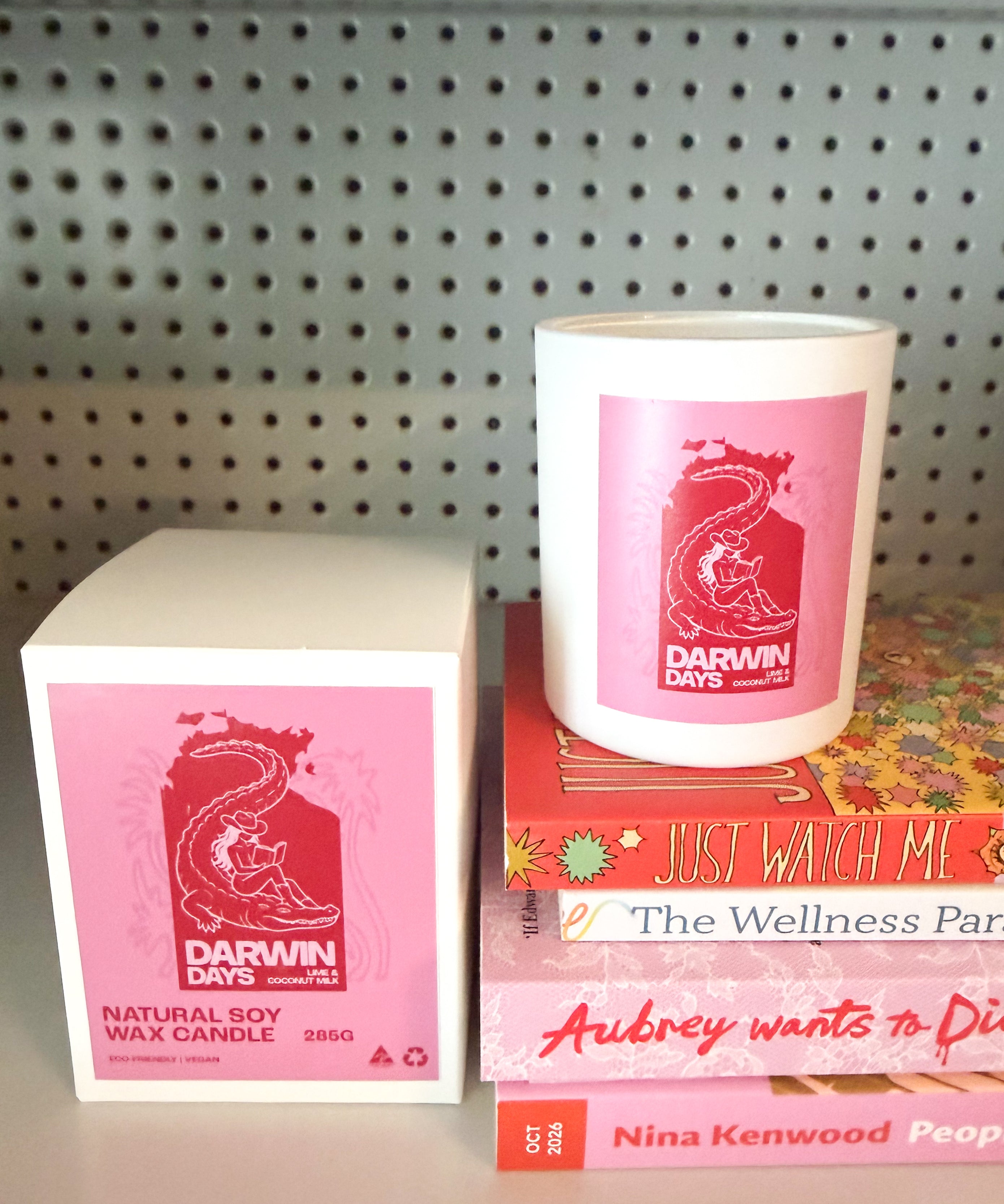 Darwin days candle - coconut and lime