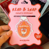 book bouquet read & snap bookmark