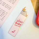 slow burn lighter sticker