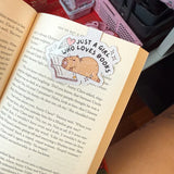 just a girl who loves books read & snap bookmark