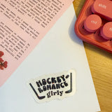 hockey romance sticker