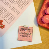 read more books sticker