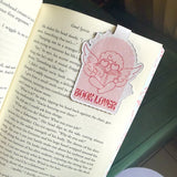 cherub book lover read & snap bookmark