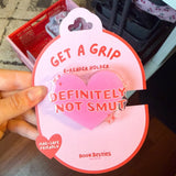 get a grip e-reader holder - definitely not smut