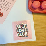 self love club sticker