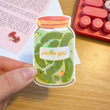 pickle girl sticker