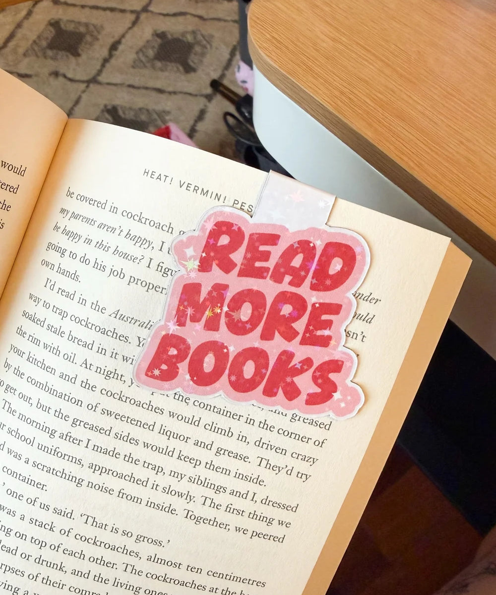 read more books read & snap bookmark