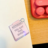 you got this queen sticker