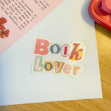 scrapbook book lover sticker