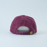 dad cap - dusty plum