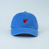 heart you besties cap - azure