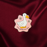 bestie badges - silly goose society pink
