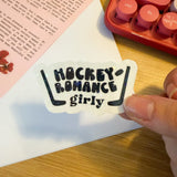 hockey romance sticker