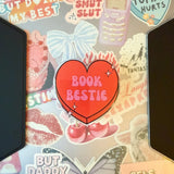get a grip e-reader holder - bestie heart