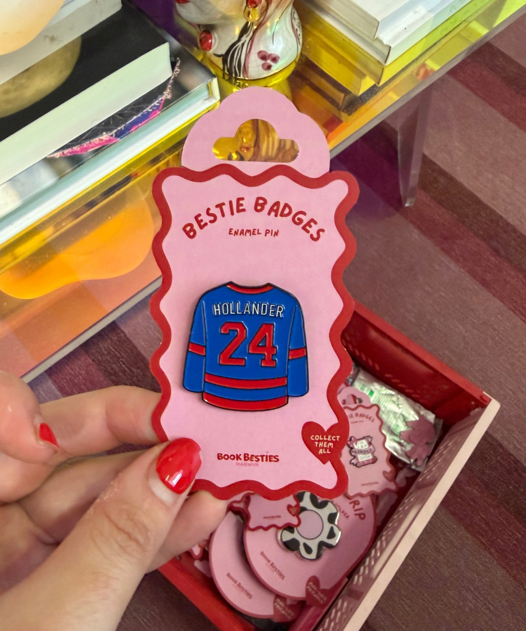 bestie badges - Hollander jersey