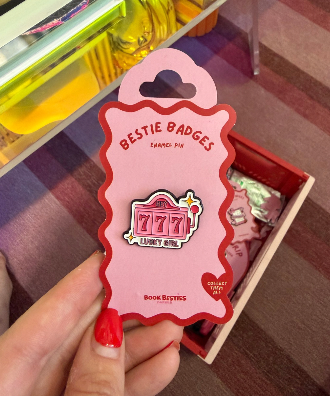 bestie badges - 777 lucky