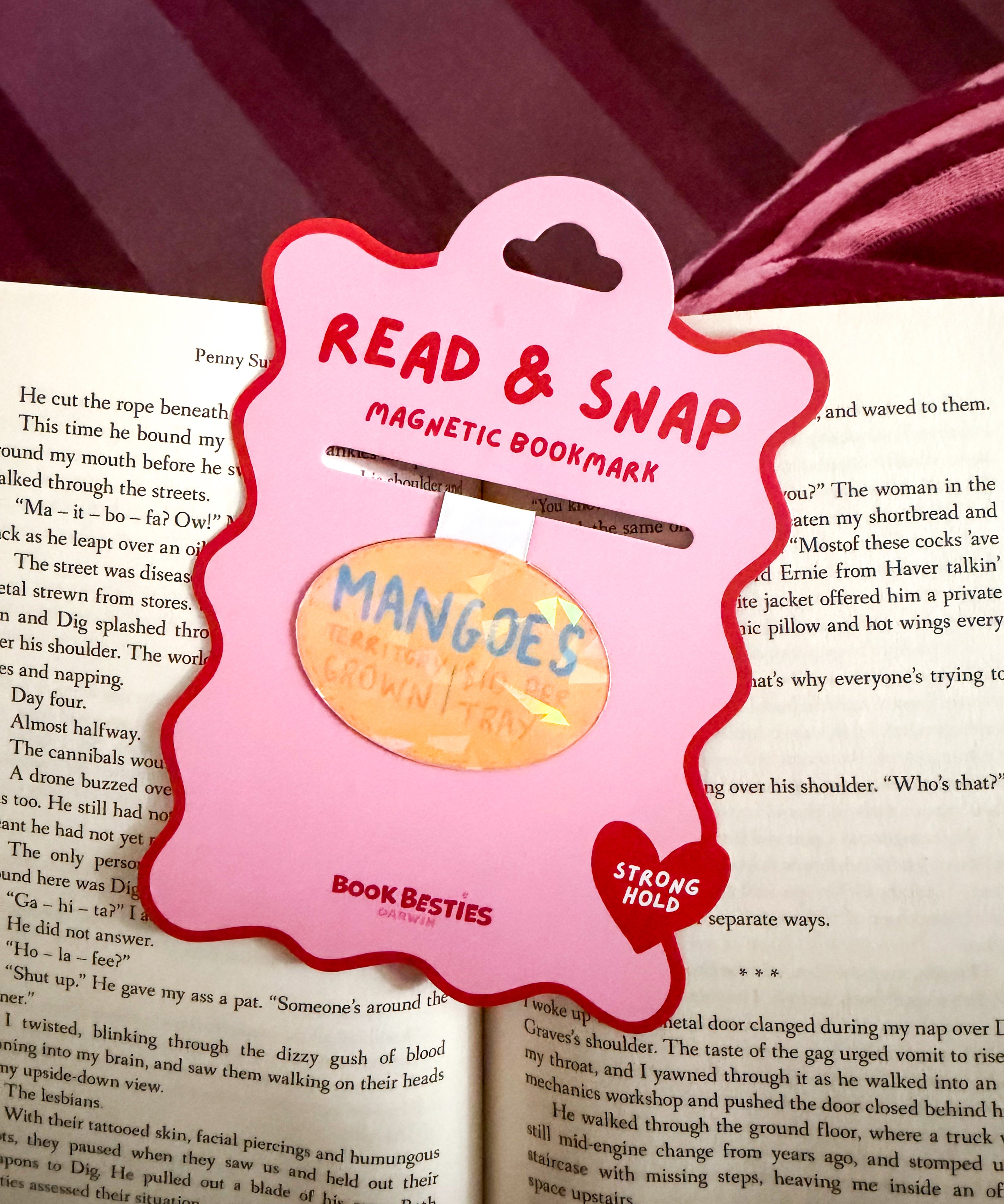 mango season read & snap bookmark