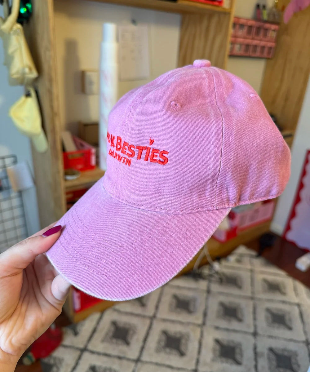 dad cap - pink