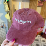 dad cap - dusty plum