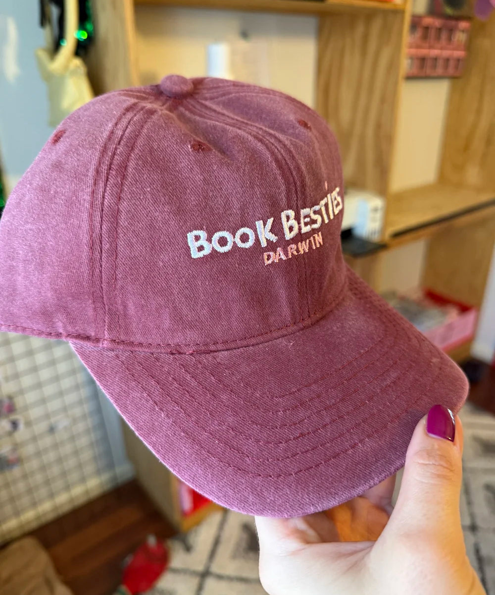 dad cap - dusty plum