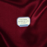 bestie badges - this book ruined my life