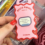 bestie badges - this book ruined my life