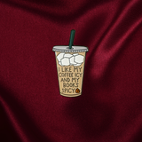 bestie badges - drinks icy & books spicy