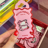 bestie badges - kindle girlie floral