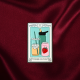 bestie badges - three of cups
