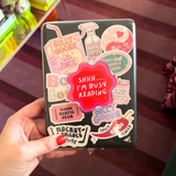 get a grip e-reader holder - shhh I'm reading