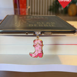 charm & charge e-reader charm - boot