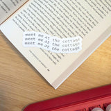 meet me at the cottage sticker