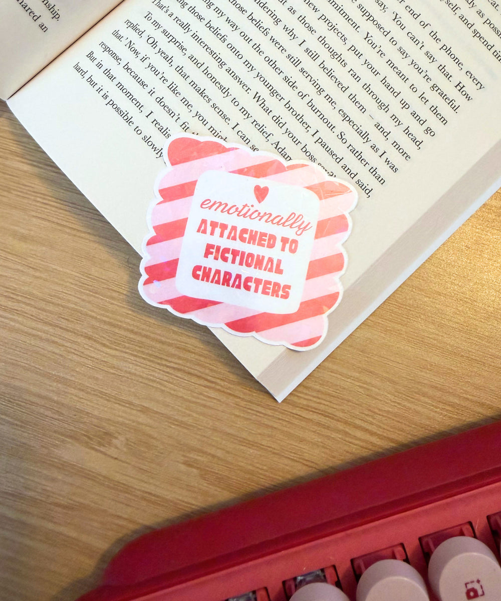 emotionally attached sticker
