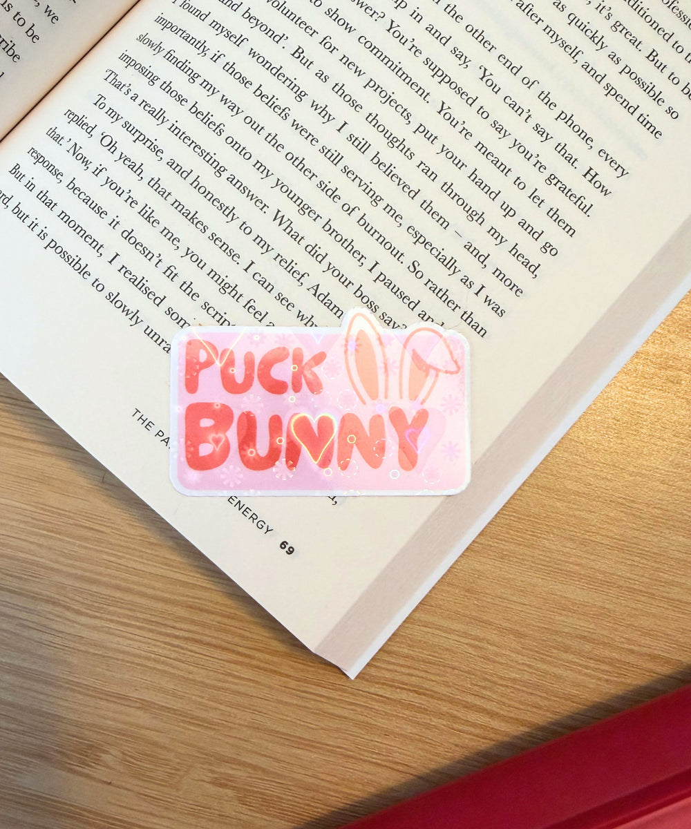 puck bunny sticker